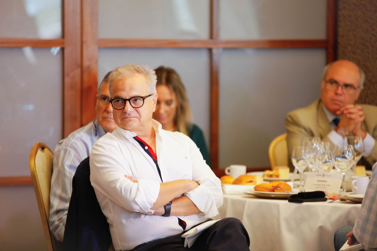 Imágenes del desayuno coloquio de Diario de Almería, con Jesús Barranco, CEO de La Unión