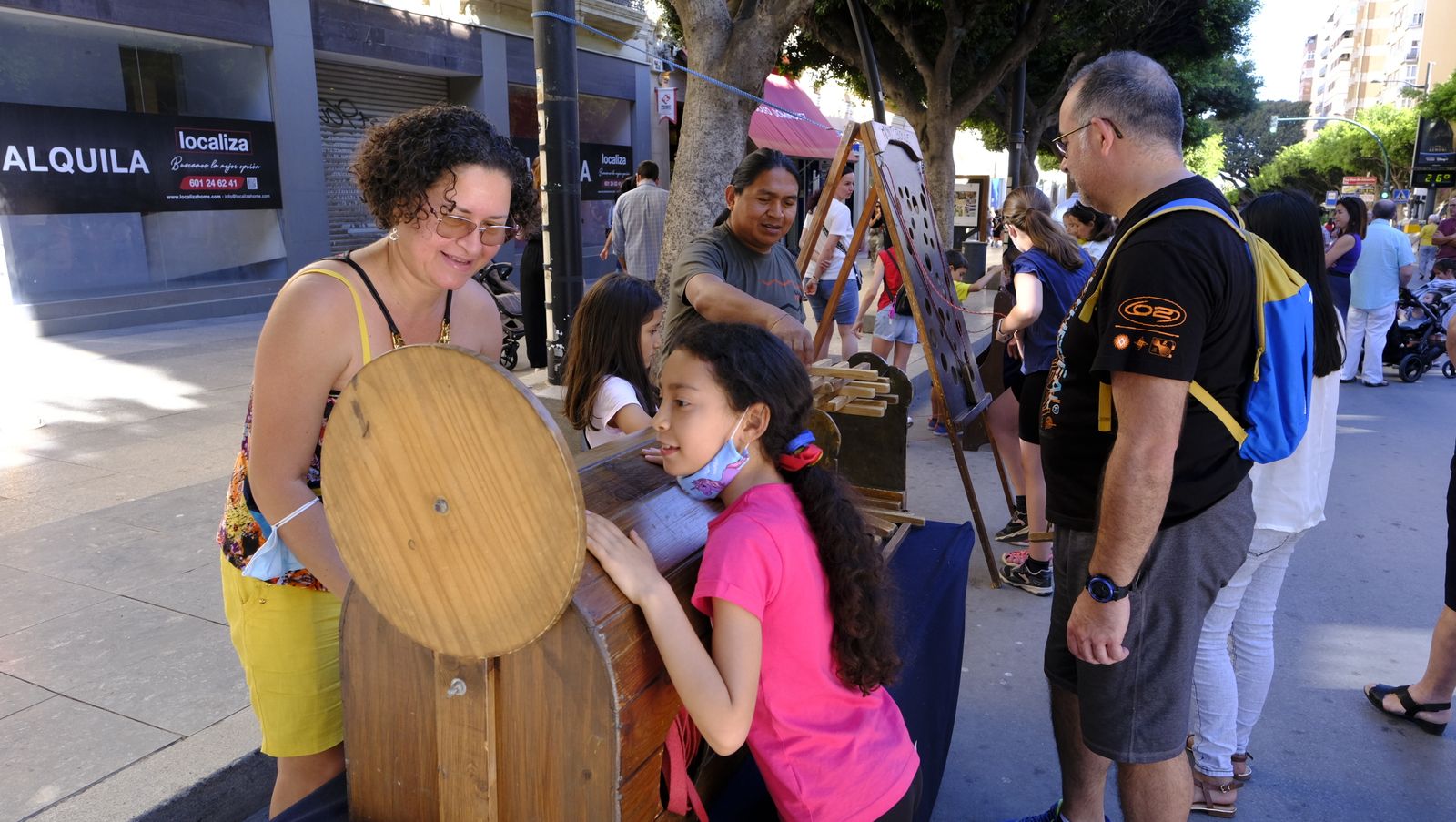 Imágenes de la Noche en Blanco de Almería