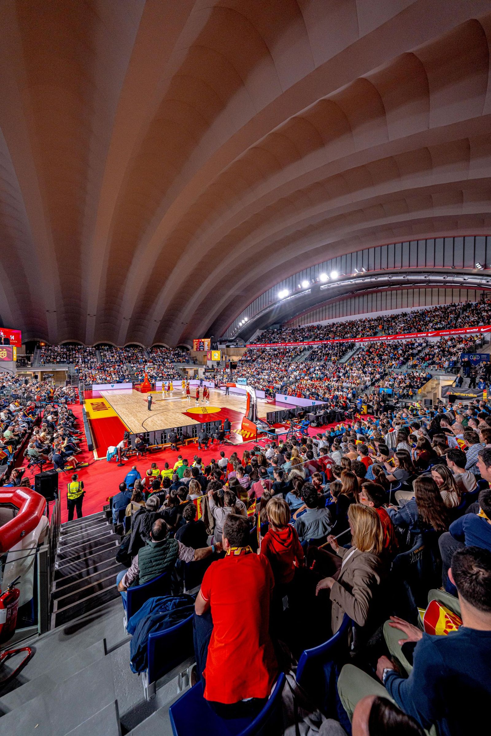 Las mejores fotos del España-Ucrania de baloncesto