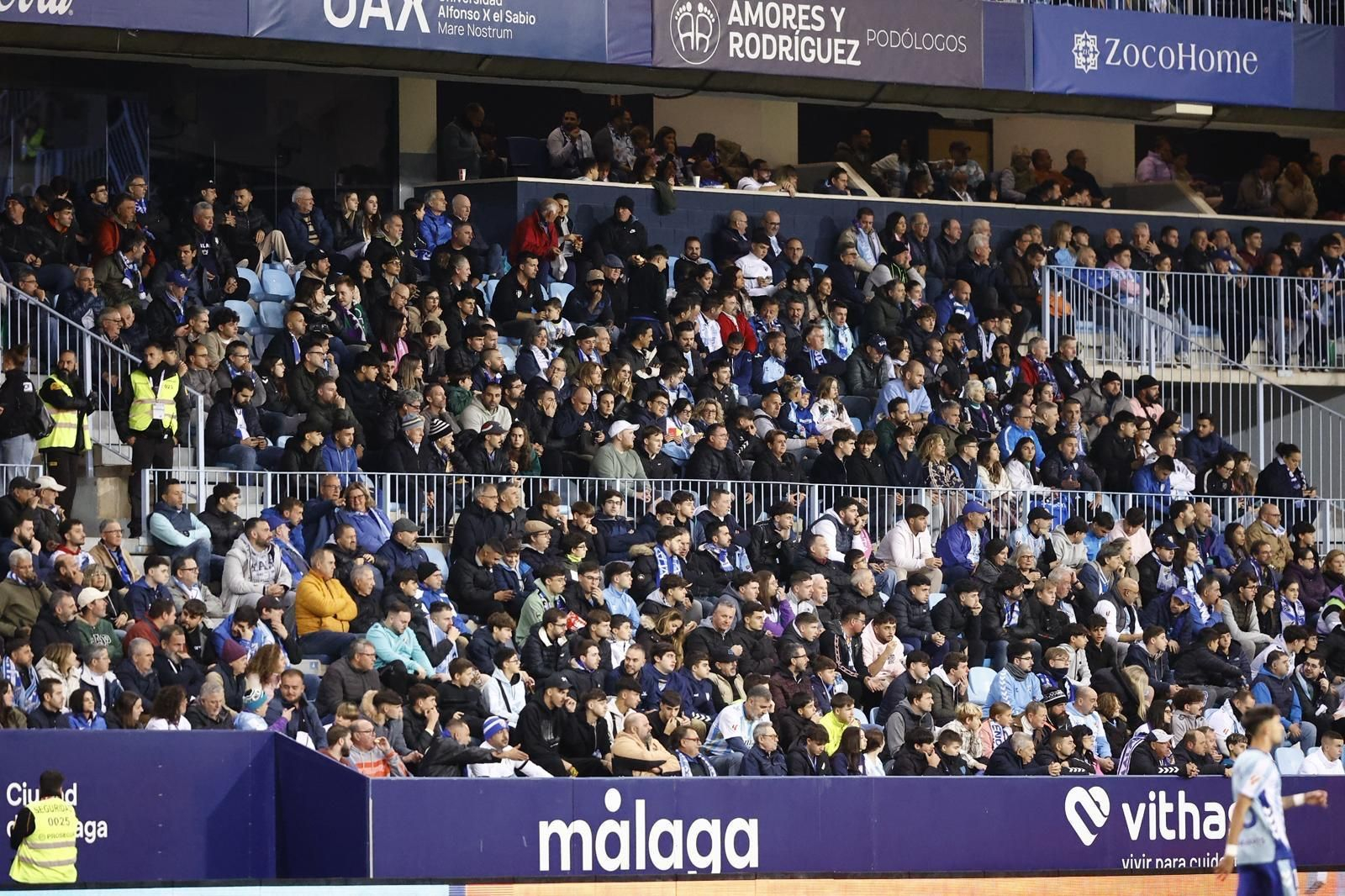 Búscate en las gradas de La Rosaleda en el Málaga CF-Mirandés