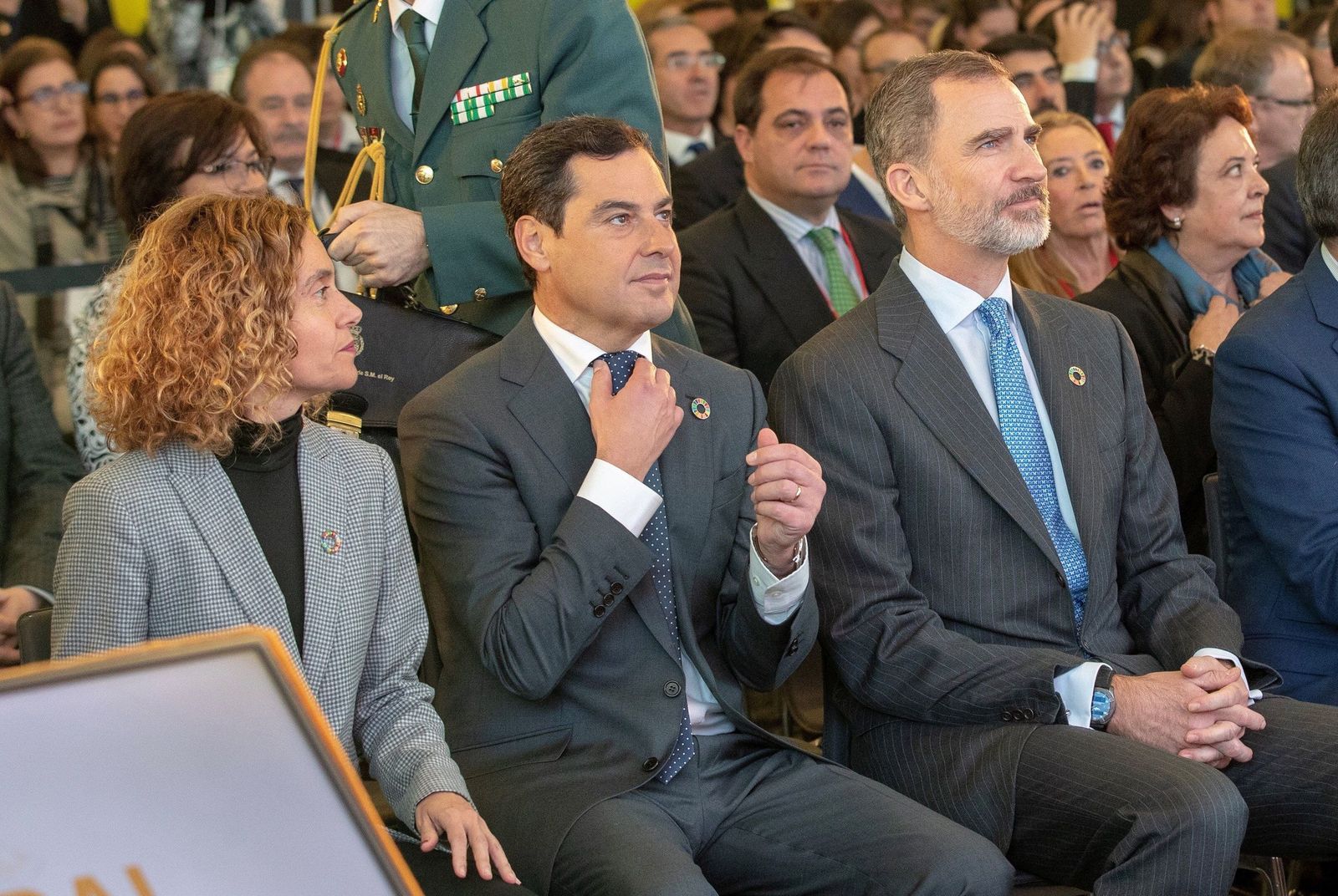 Las imágenes de la visita del Rey a Sevilla