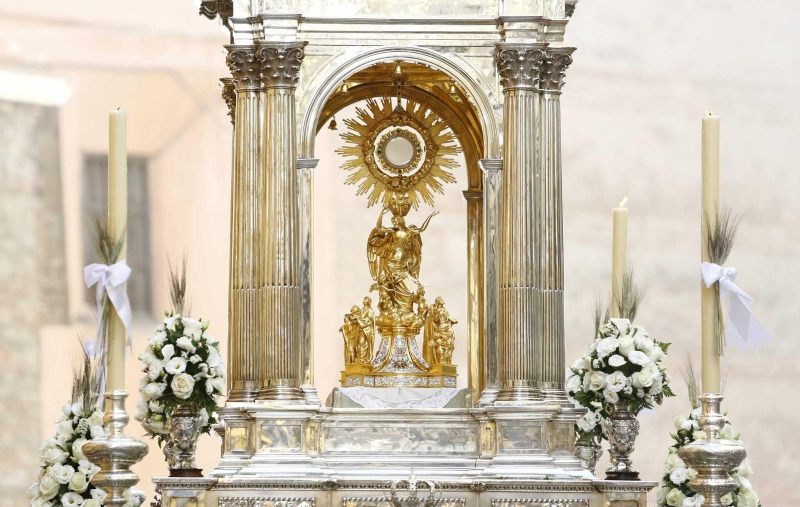 La procesión del Corpus Christi en Málaga, en fotos