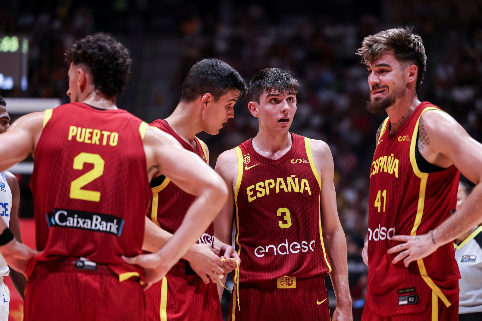 Las fotos del España - Francia de baloncesto