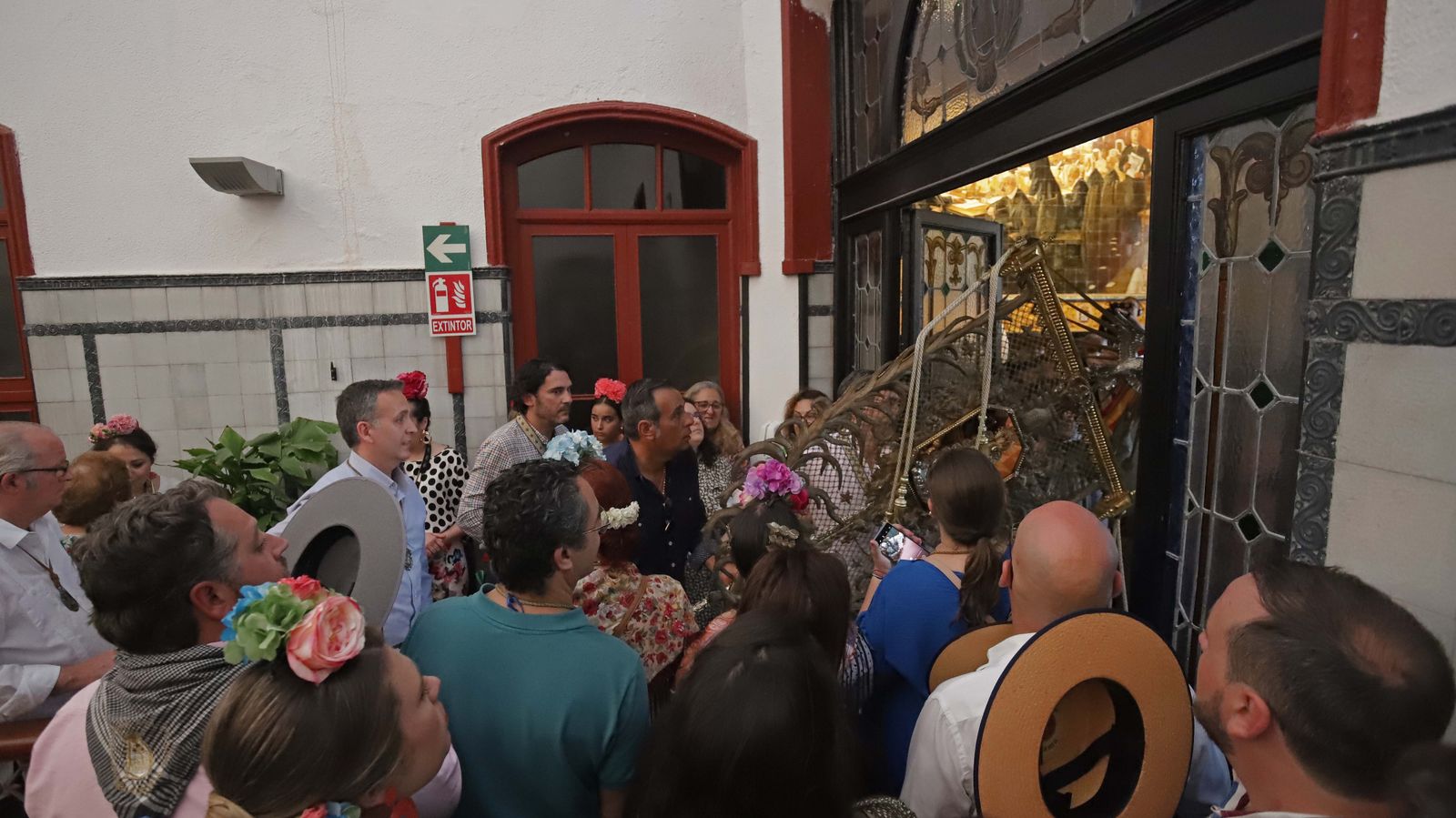 Entrega de la Medalla de la ciudad a la hermandad del Rocío de Algeciras