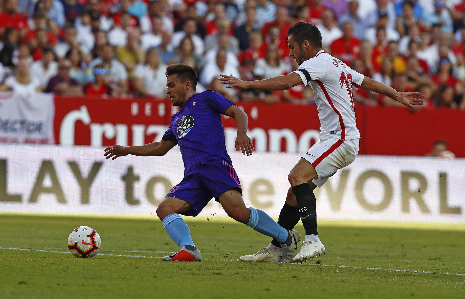 Las imágenes del Sevilla-Celta