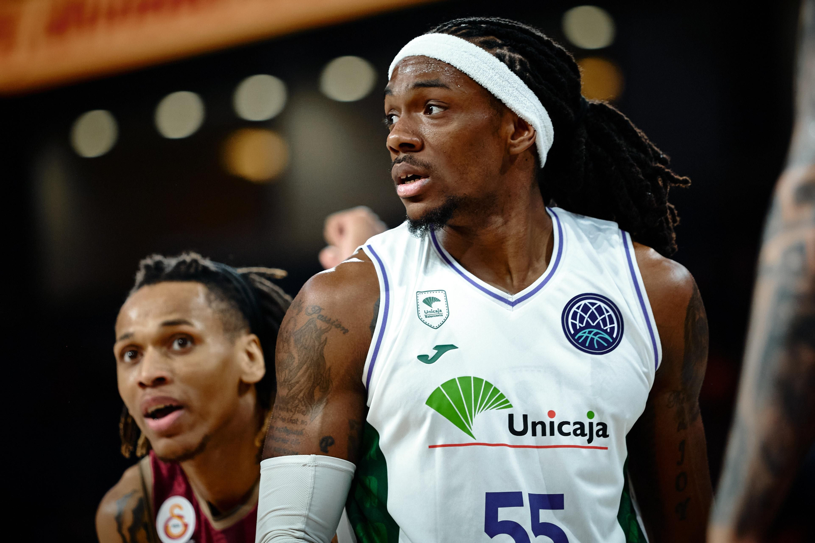 Kendrick Perry, en el partido con Russell.