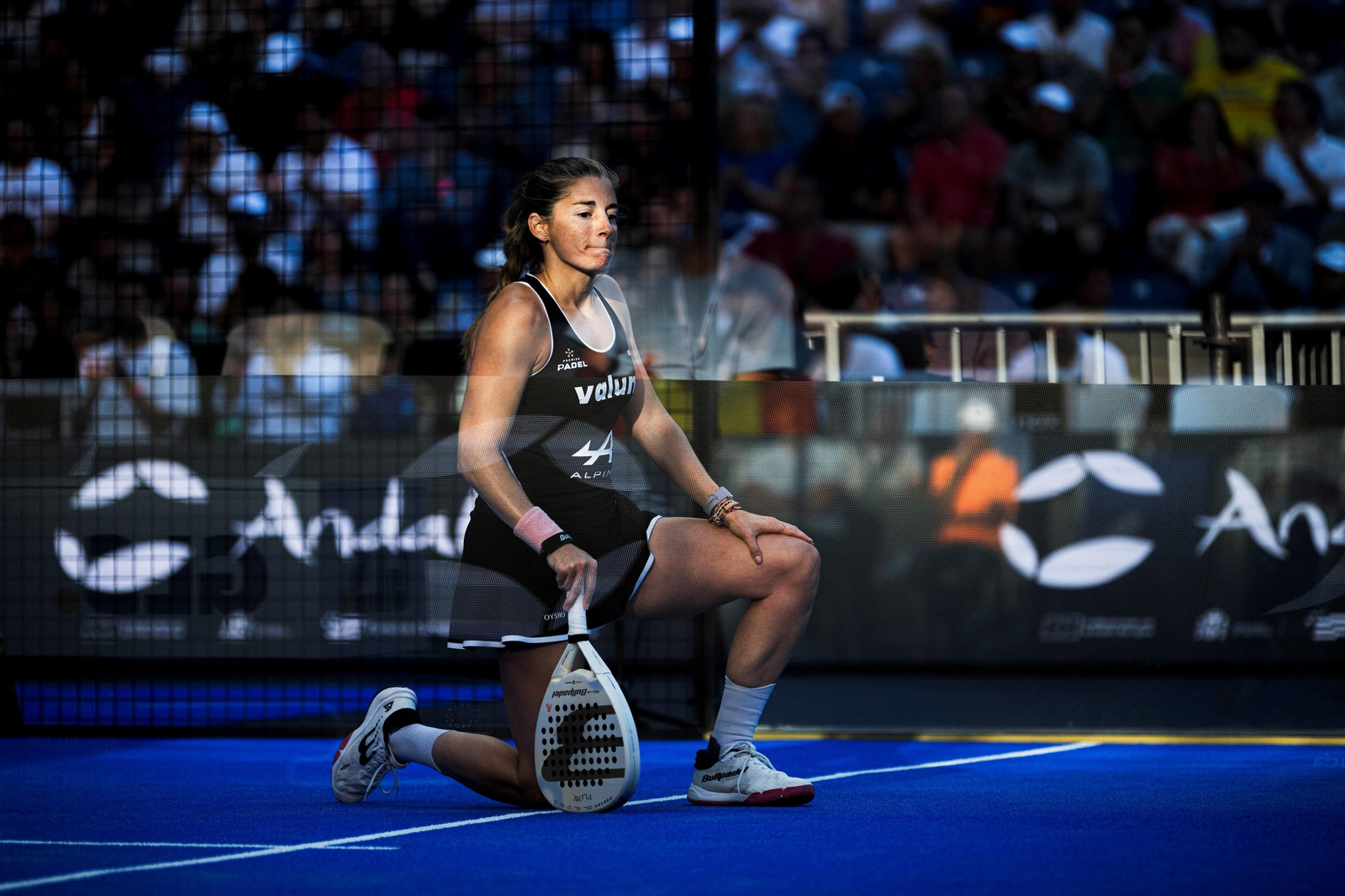 Las mejores imágenes de las semifinales de pádel en el Estadio de la Cartuja