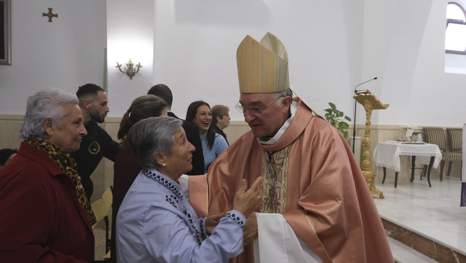 Imágenes de la bendición de la Borriquita de El Alquián, por el Obispo de Almería