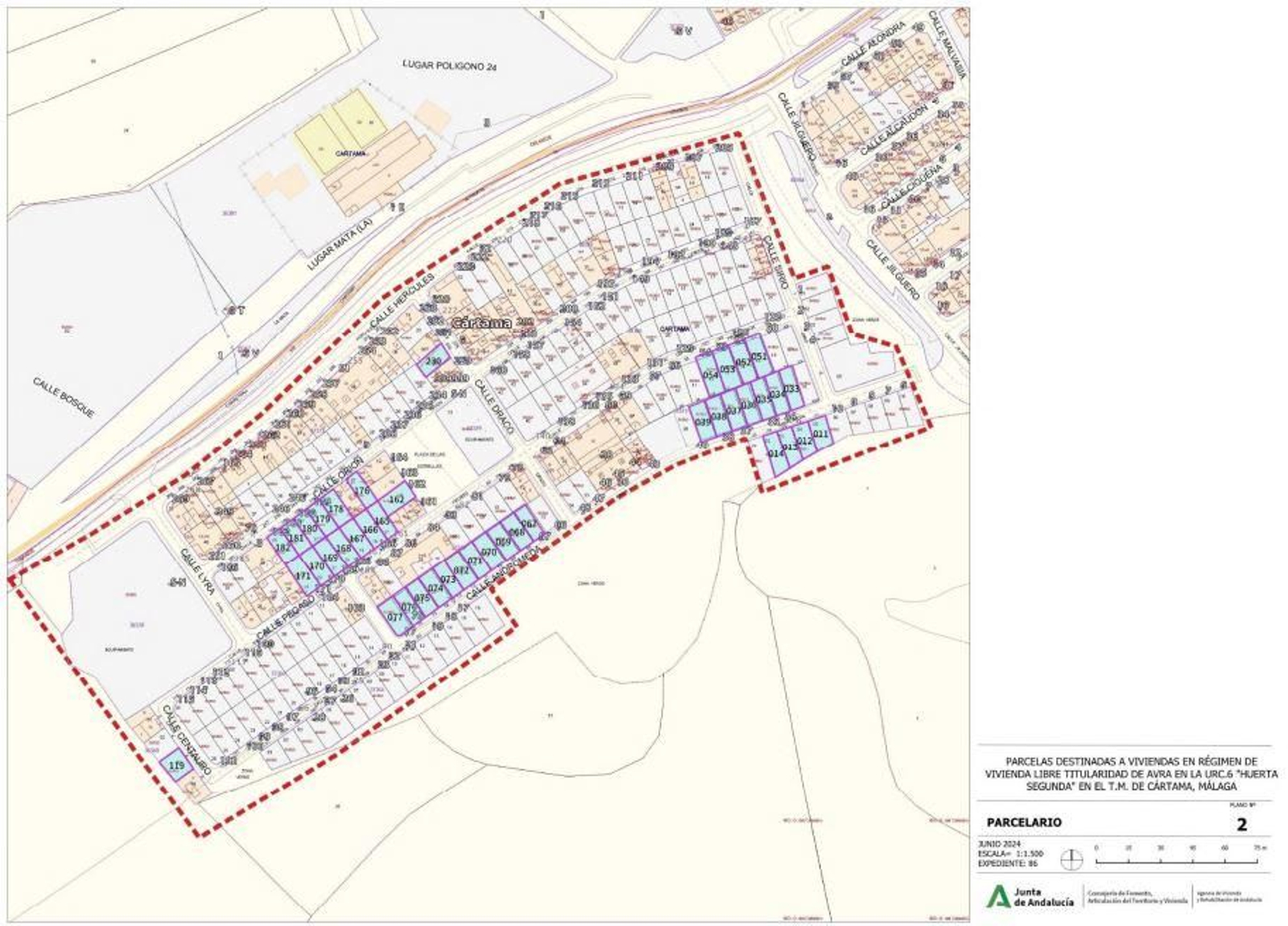 Parcelas para uso residencial a subasta en Cártama. Parcelas para uso residencial a subasta en Cártama.