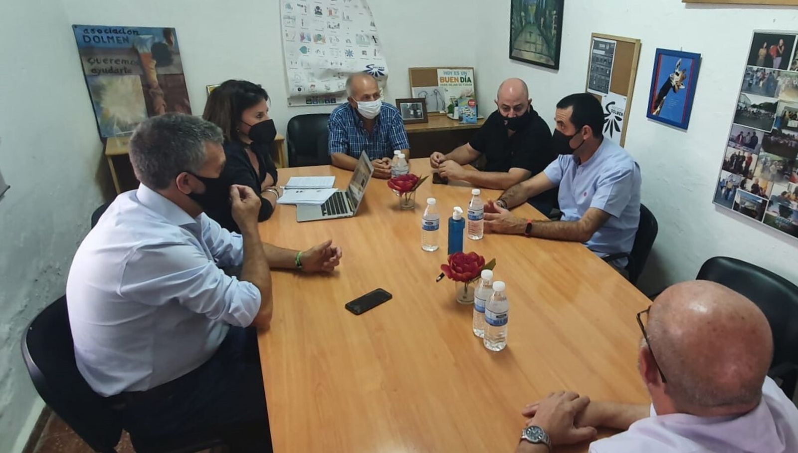 Reunión entre el IPBS y la asociación Dolmen.