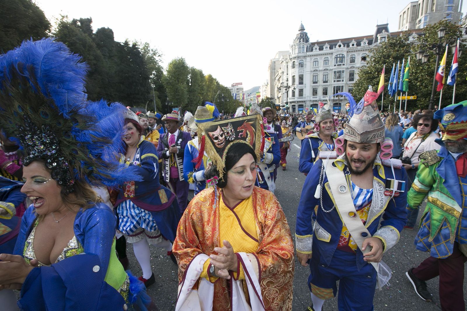 El Carnaval de Cádiz triunfa en Oviedo