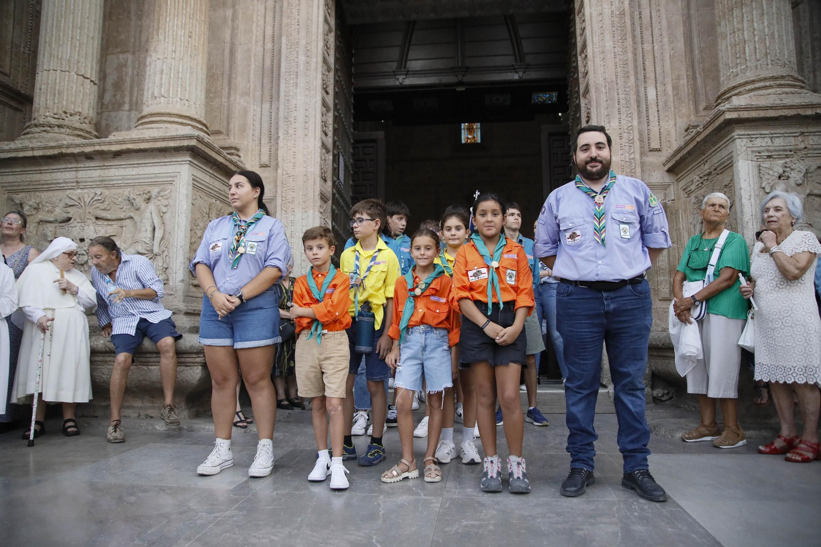 Las mejores imágenes de la procesión Stma. Virgen del Mar, acompañada por San Indalecio
