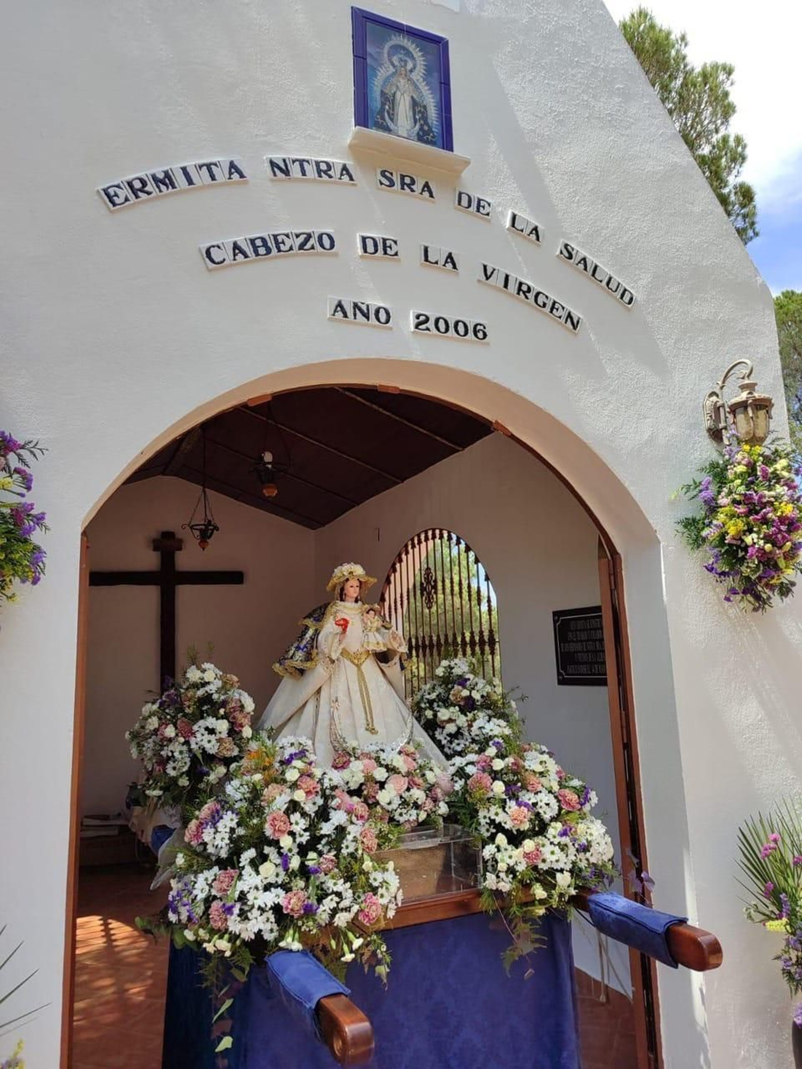Virgen de la Salud de la aldea Fuente de la Corcha.