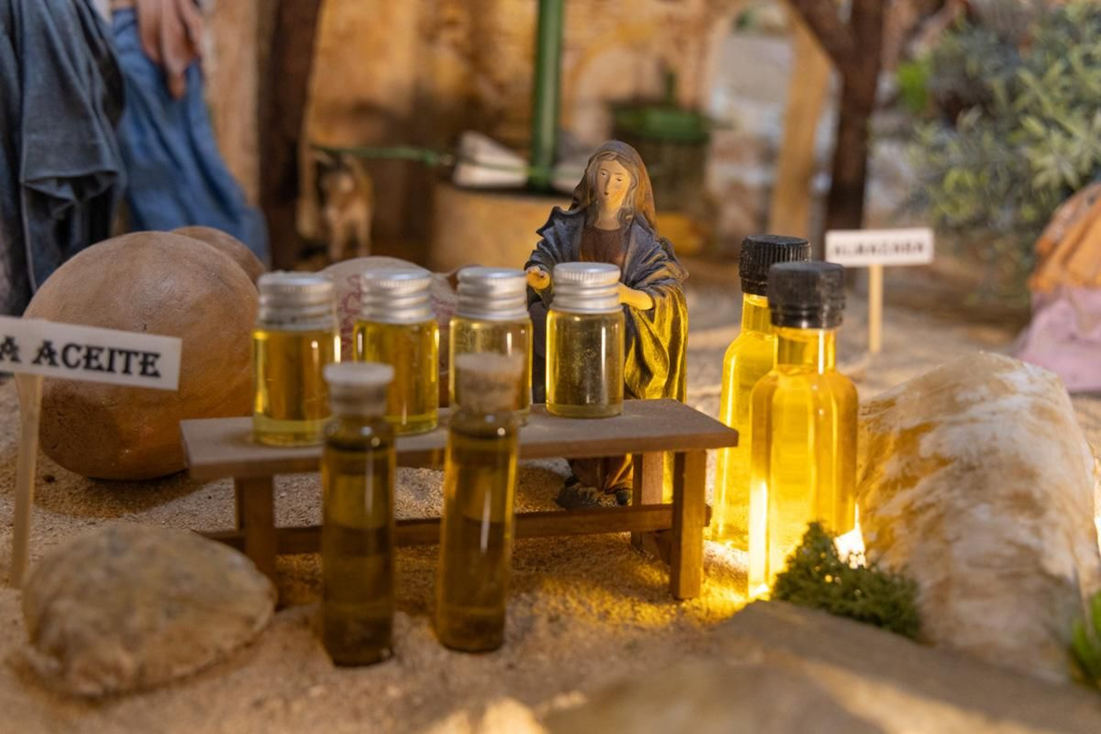 En imágenes: así es el Belén Bíblico con más de un millar de piezas artesanas de los abuelos María y Rafael