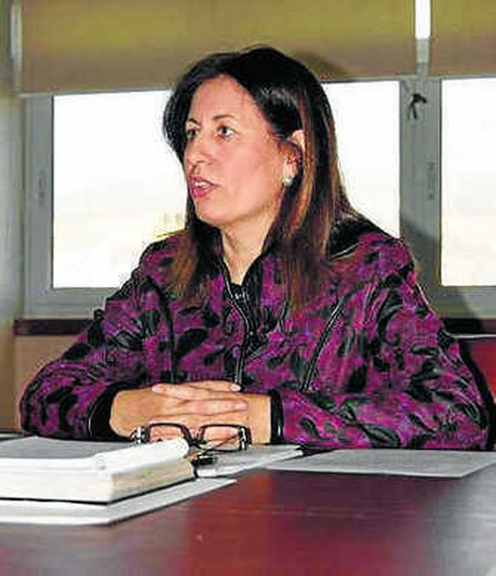 Trini Cabeo, en su despacho.