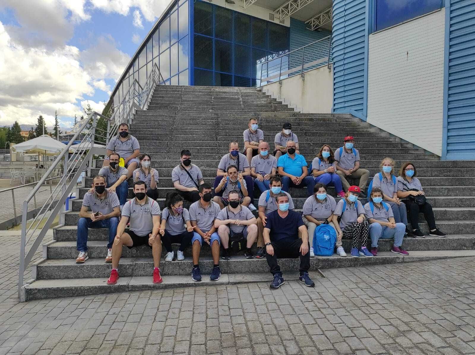 La visita organizada por voluntarios de CaixaBank al Parque de las Ciencias.