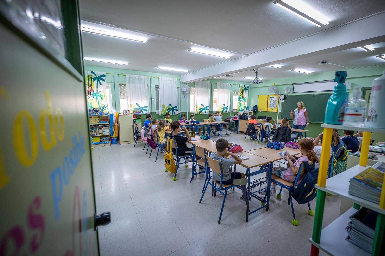 Primer día de la vuelta al cole, en imágenes