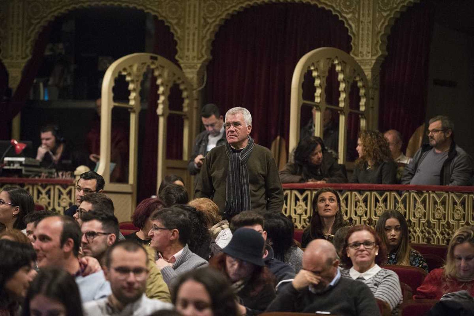 Las imágenes de la decimonovena función clasificatoria