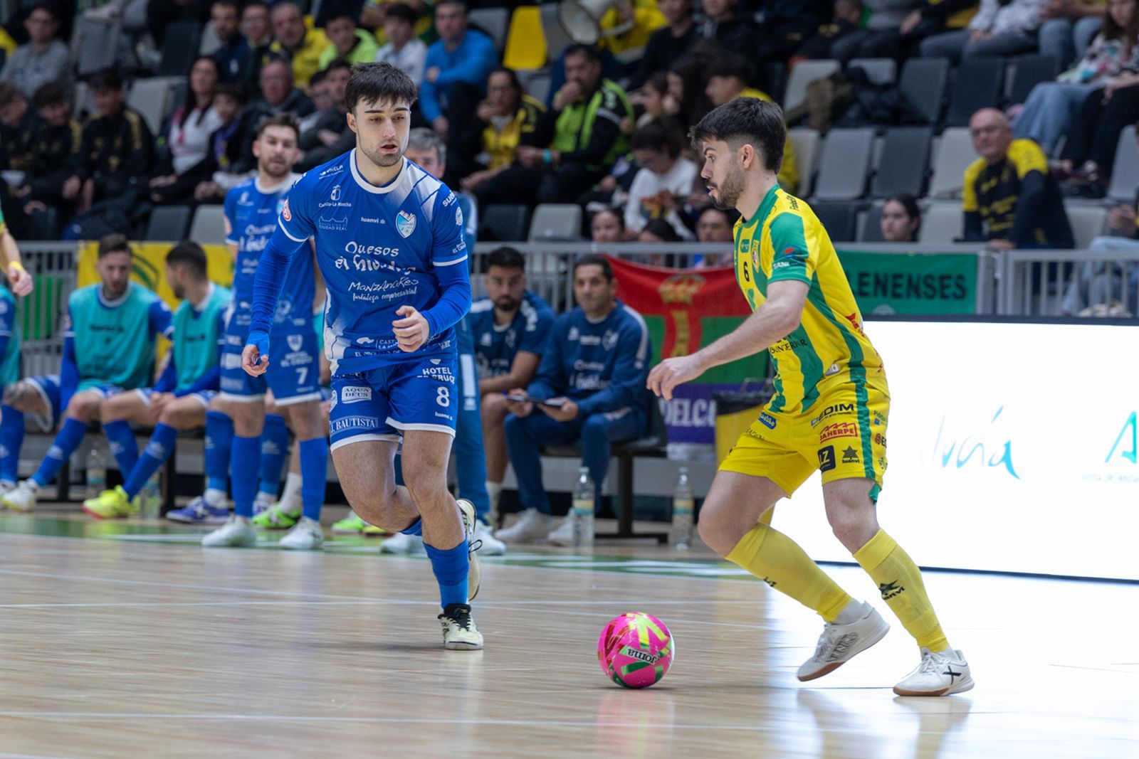 La victoria copera del Jaén FS sobre Quesos El Hidalgo Manzanares