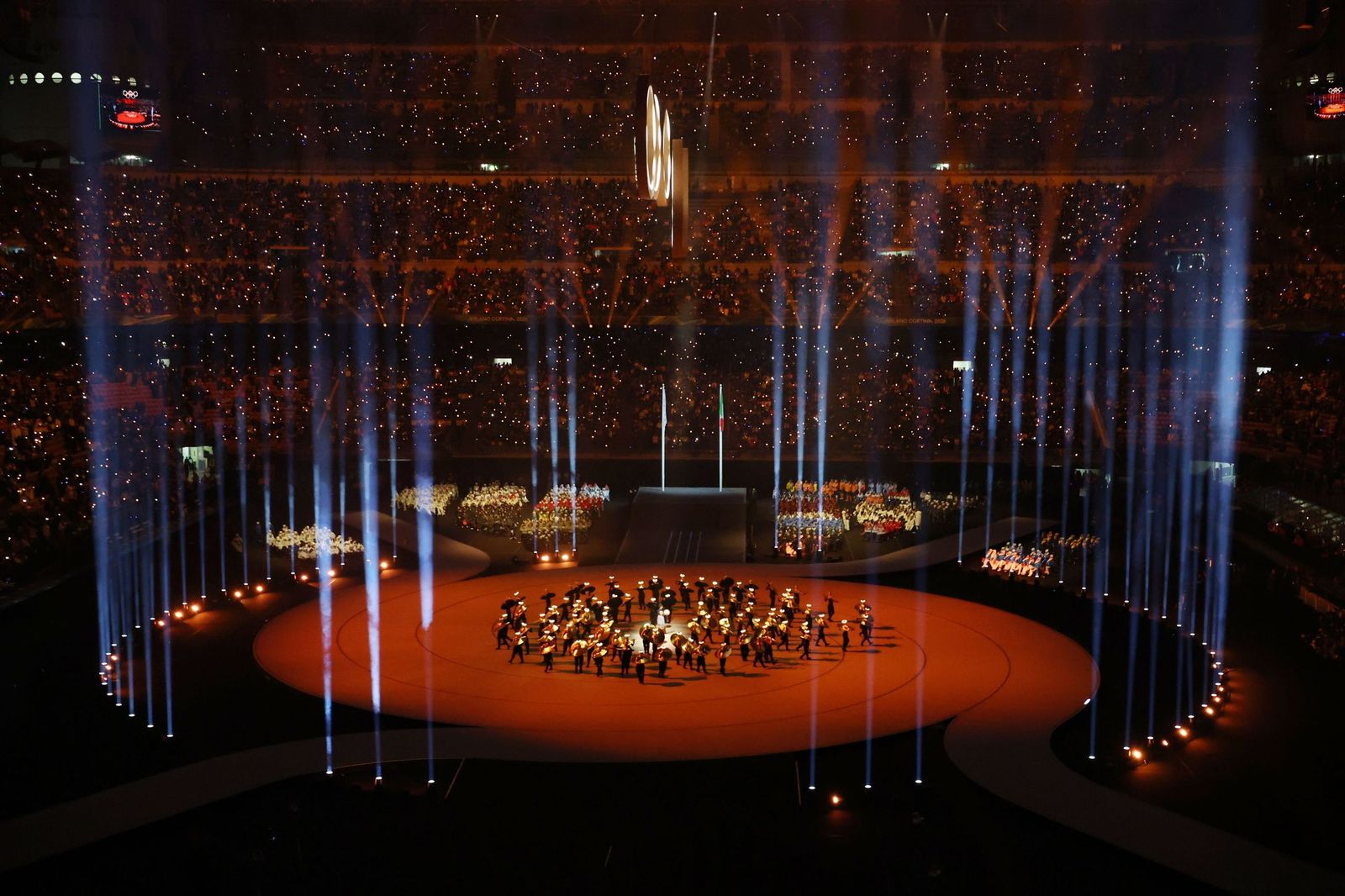 Las fotos de la inauguración de los Juegos Olímpicos de invierno de 2026