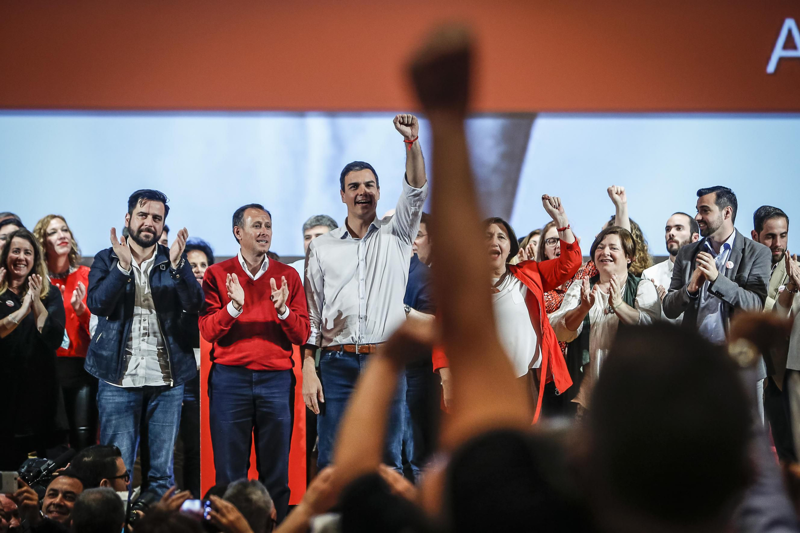 El mitin de Pedro Sánchez en Cádiz, en imágenes