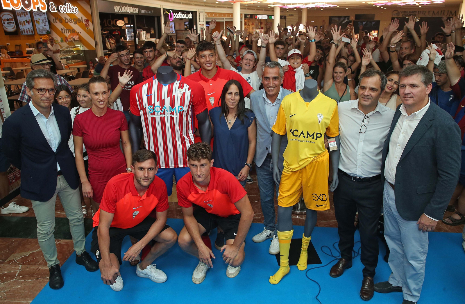 La presentación de las nueva equipaciones Nike del Algeciras CF, en imágenes
