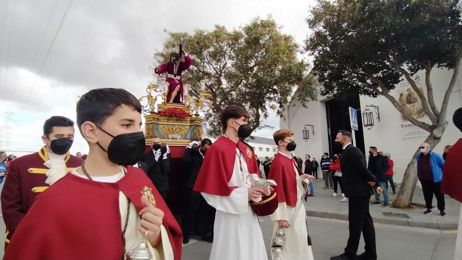Vía crucis de las Tres Caídas en San Fernando