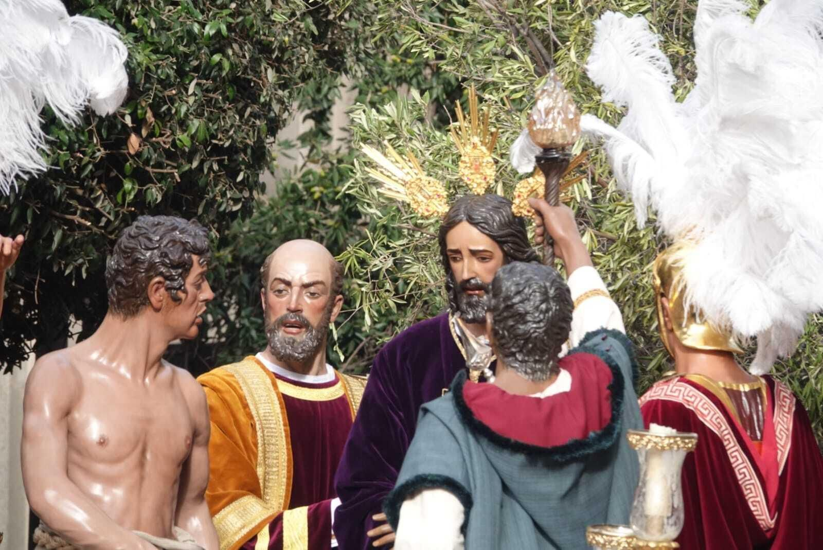 Las fotos del Rescate en la procesión Magna de Málaga