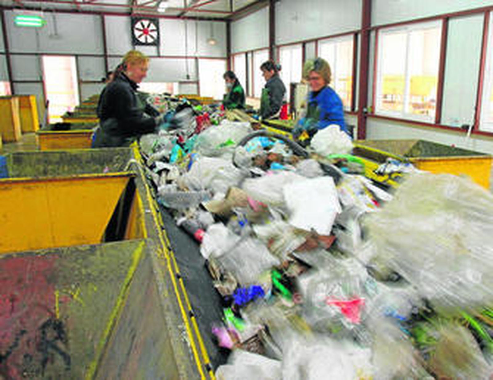 Interior de las instalaciones del complejo medioambiental Sur de Europa.