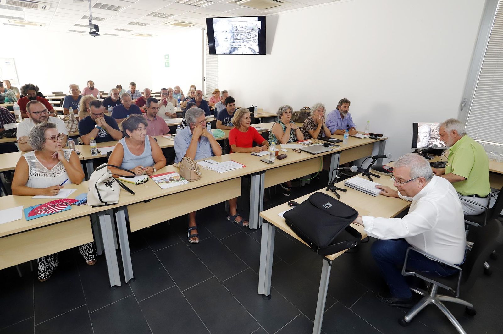 Un momento de uno de los cursos.