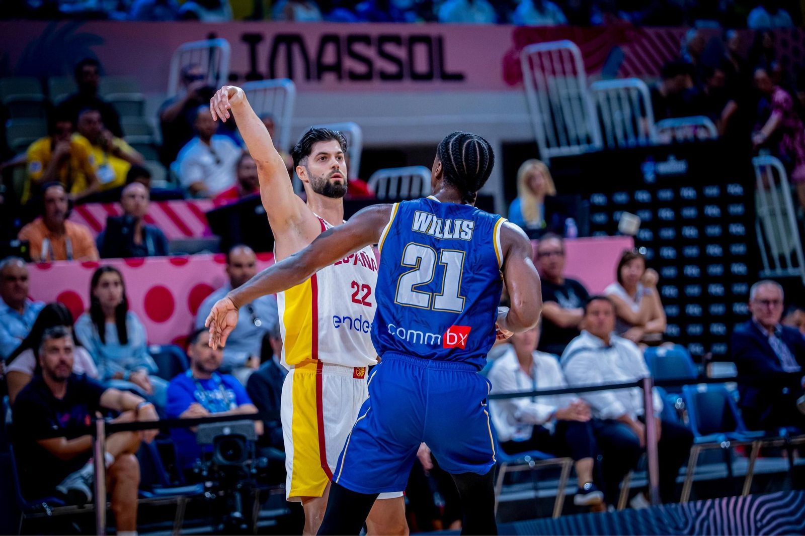 Las fotos del Chipre - España de baloncesto