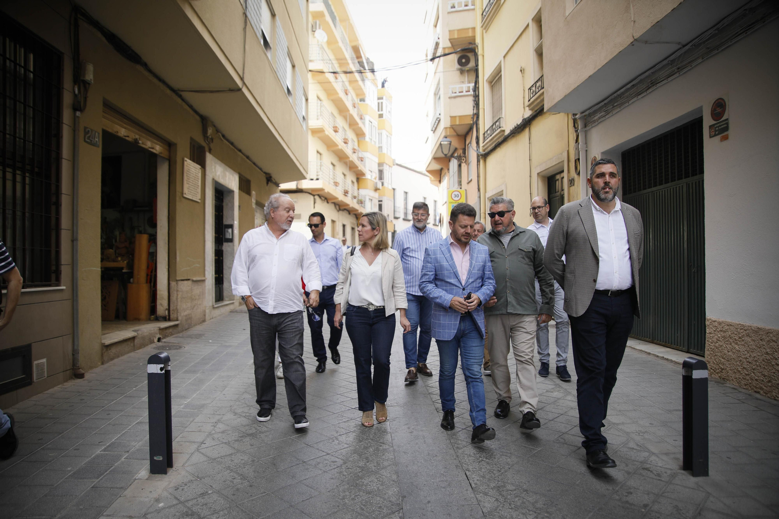 Imágenes del recorrido ‘Almería en la mirada’ de Jose María Mellado