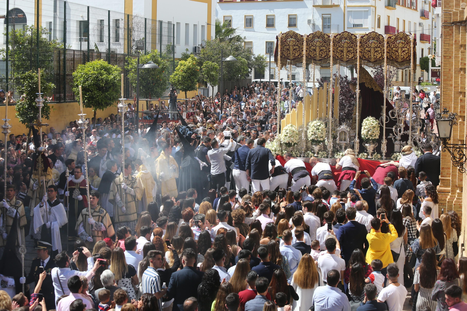 Las mejores imágenes de la Sagrada Cena del Domingo de Ramos 2019
