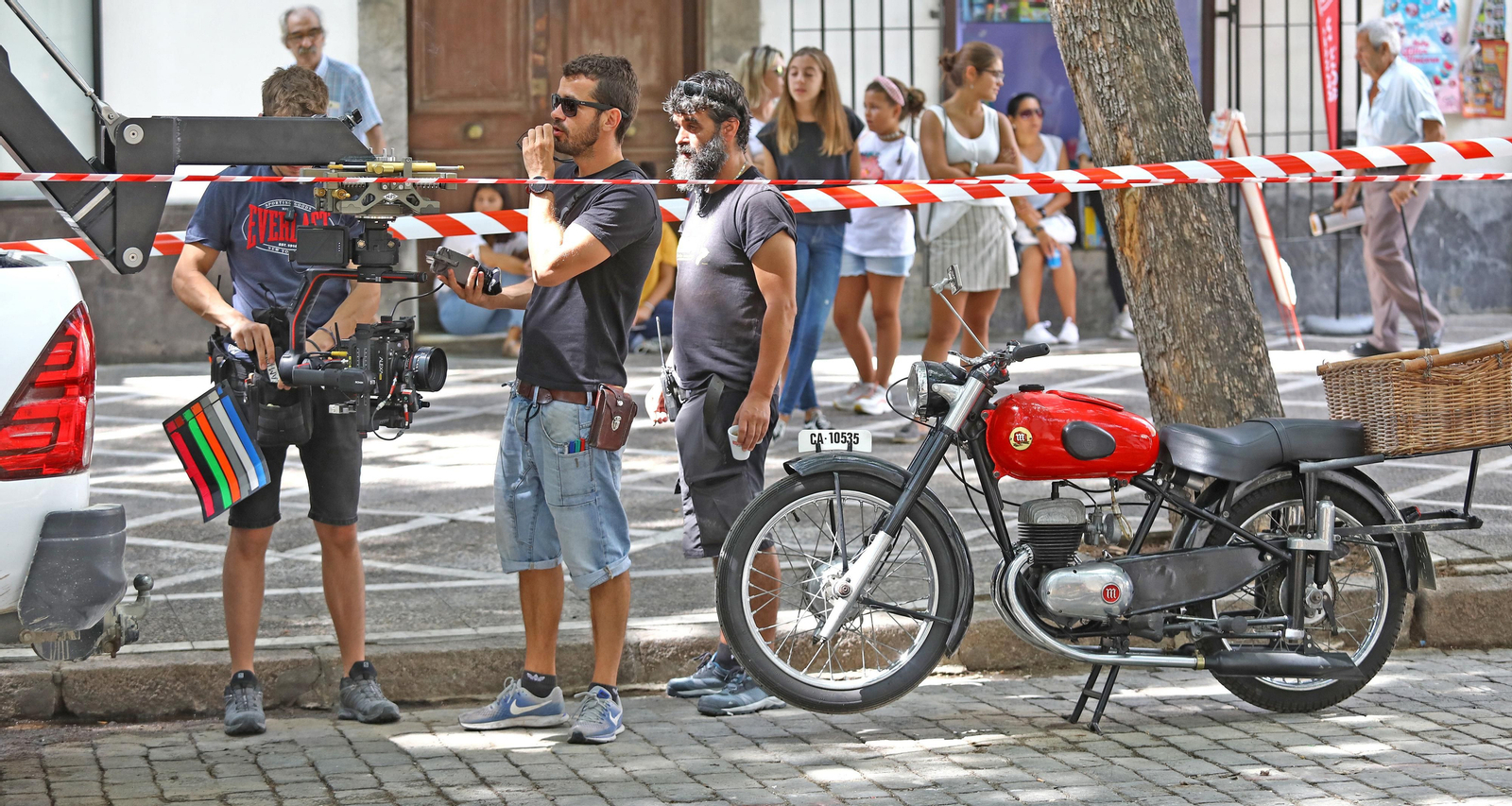 "El verano que vivimos" rodaje en calle Porvera