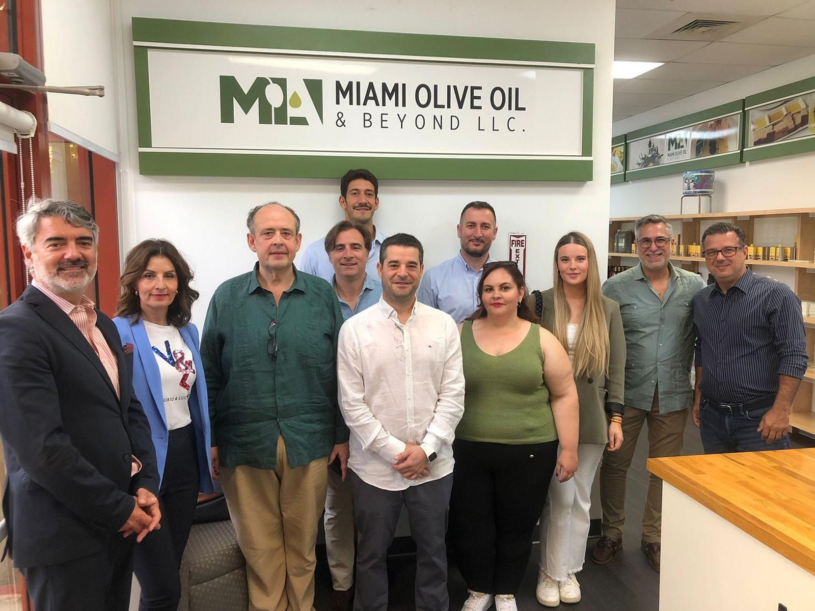 Reuniones de firmas andaluzas en Miami.