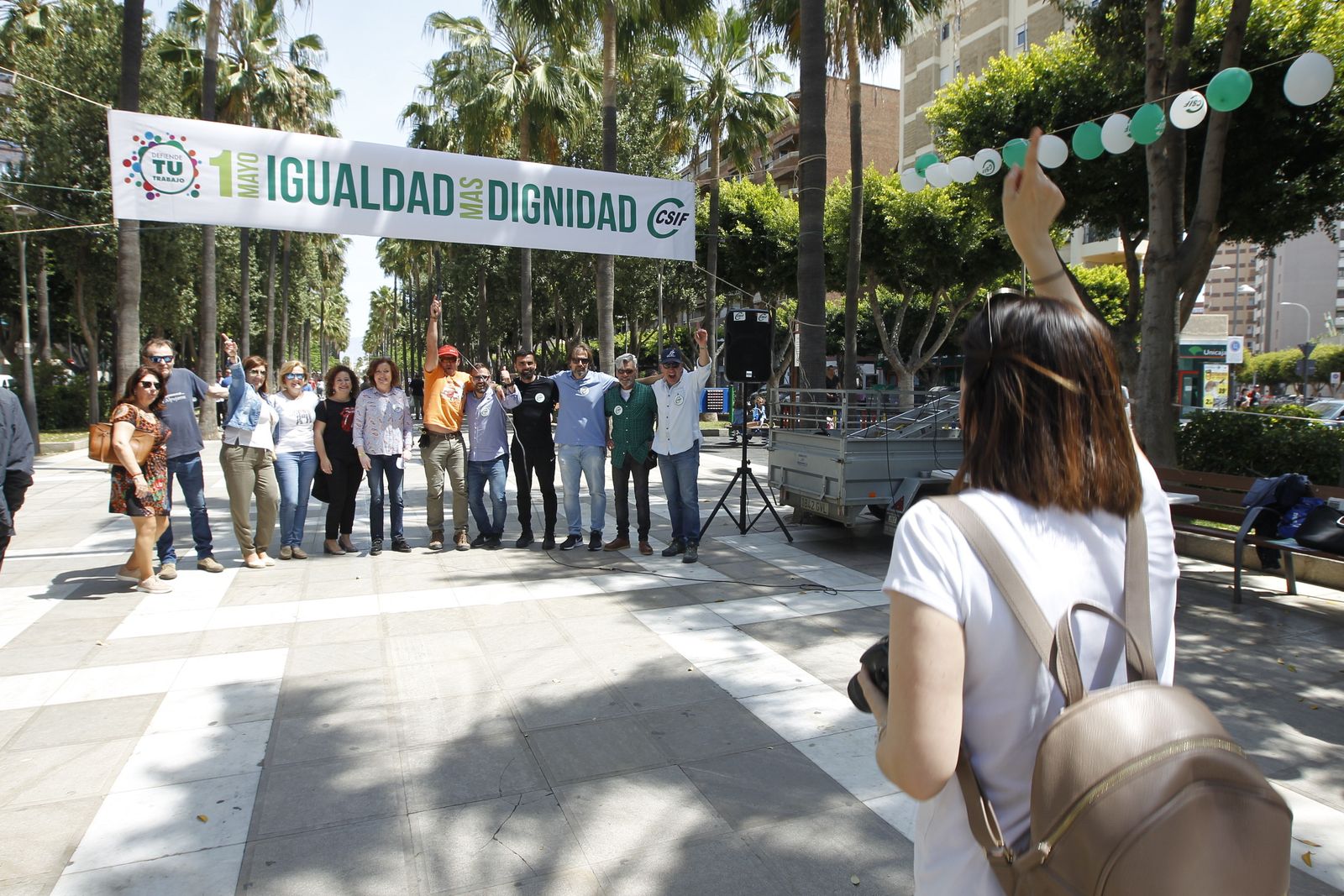 Fotogalería Manifestación del Primero de Mayo. Día Internacional de los Trabajadores. Almería
