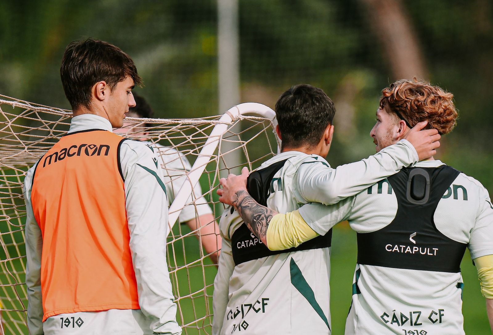 Un entrenamiento del filial cadista.