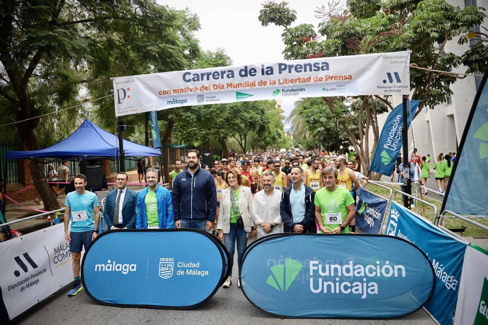 Las fotos de la VIII Carrera de la Prensa y la IV Marcha Solidaria de Málaga