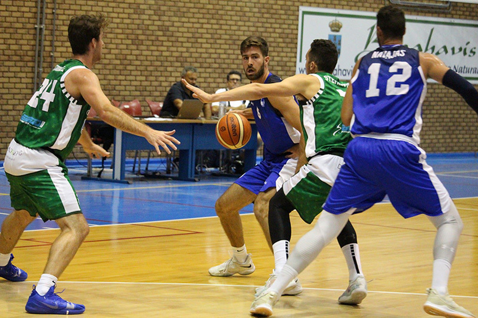 Un partido del CB Marbella esta temporada.