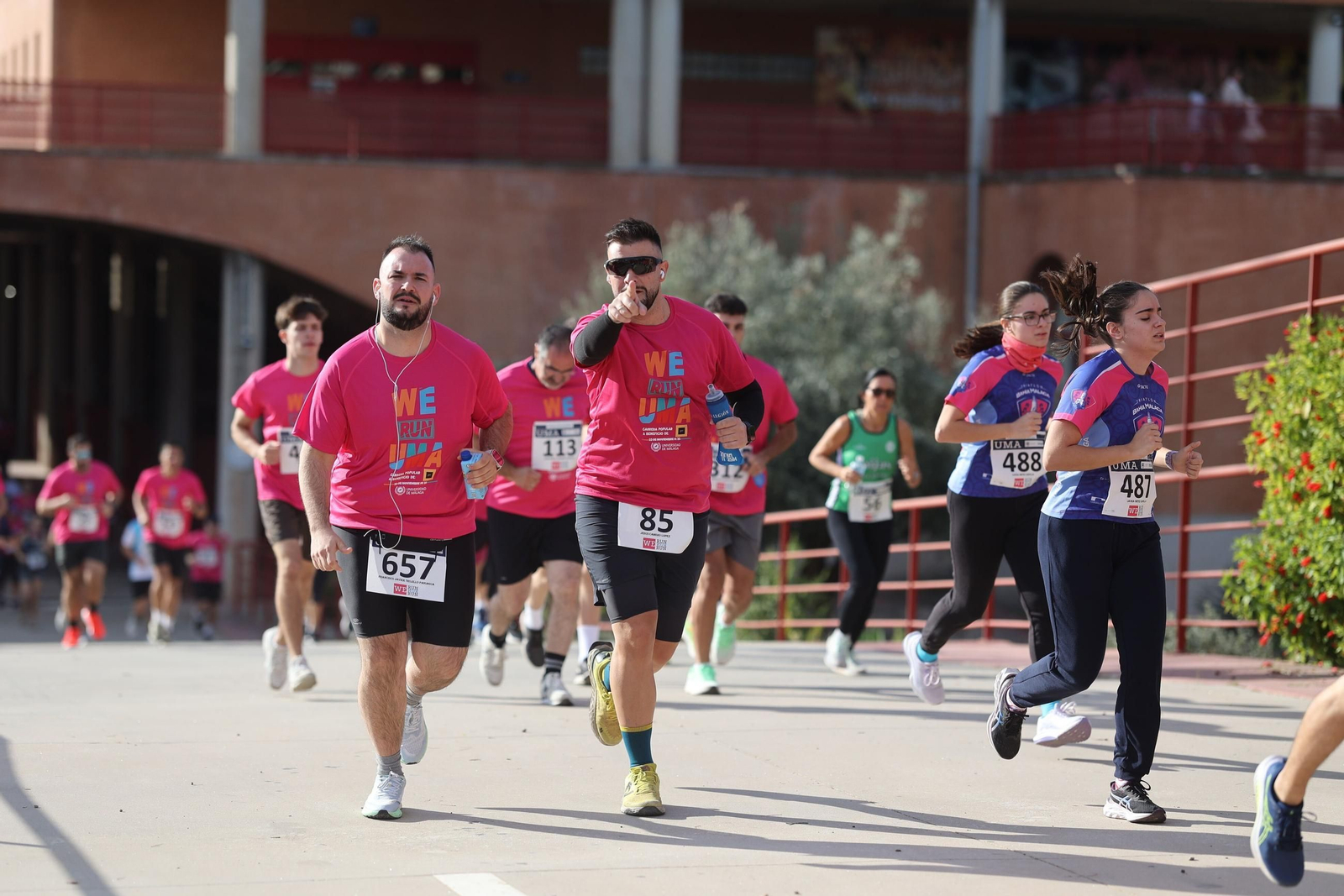 La carrera solidaria We Run de la UMA, en fotos