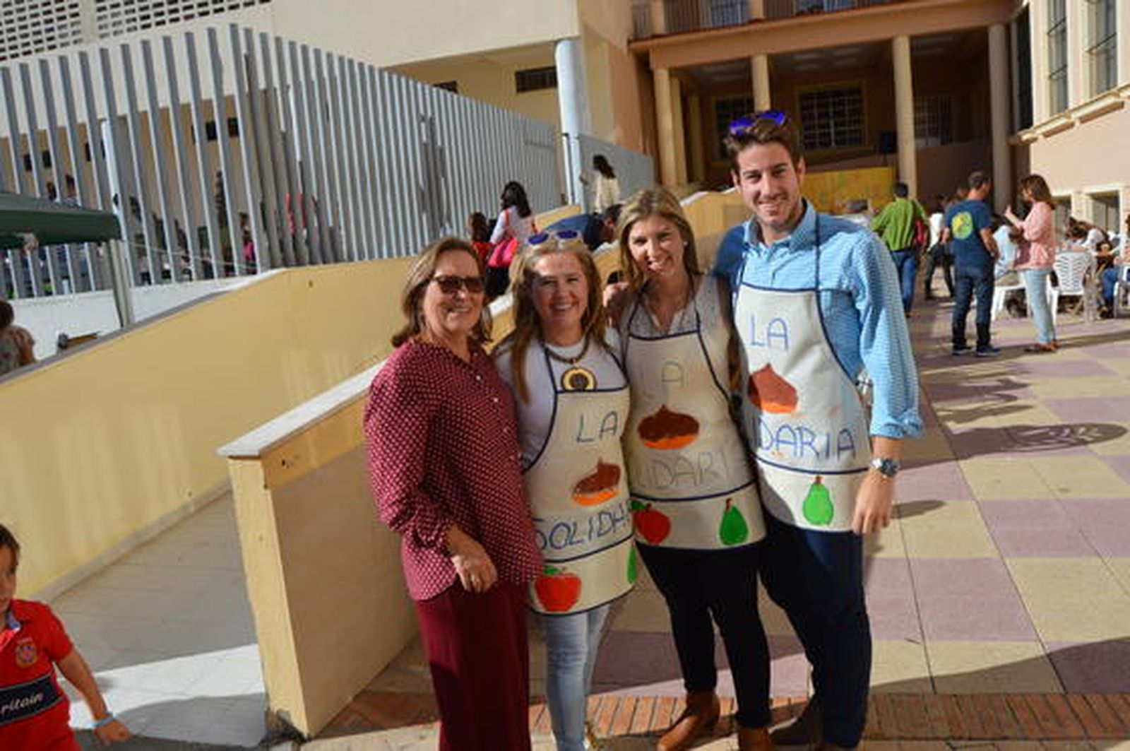 Tere Jiménez del Cuvillo, Celia Colón, Beatriz Galván y Pablo Beltrán.

Foto: Ignacio Casas de Ciria