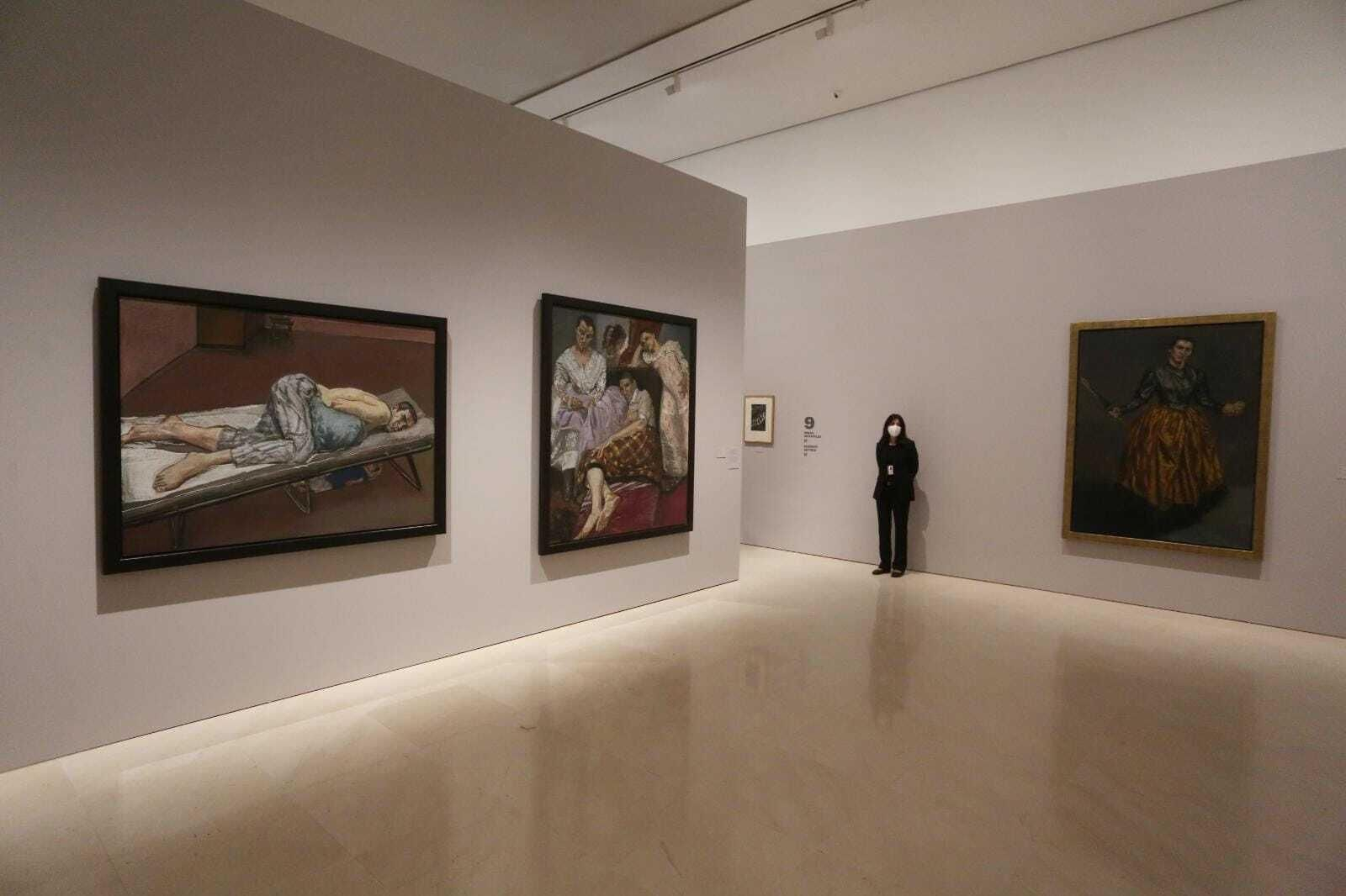 La exposición de la artista portuguesa Paula Rego en el Museo Picasso Málaga, en fotos