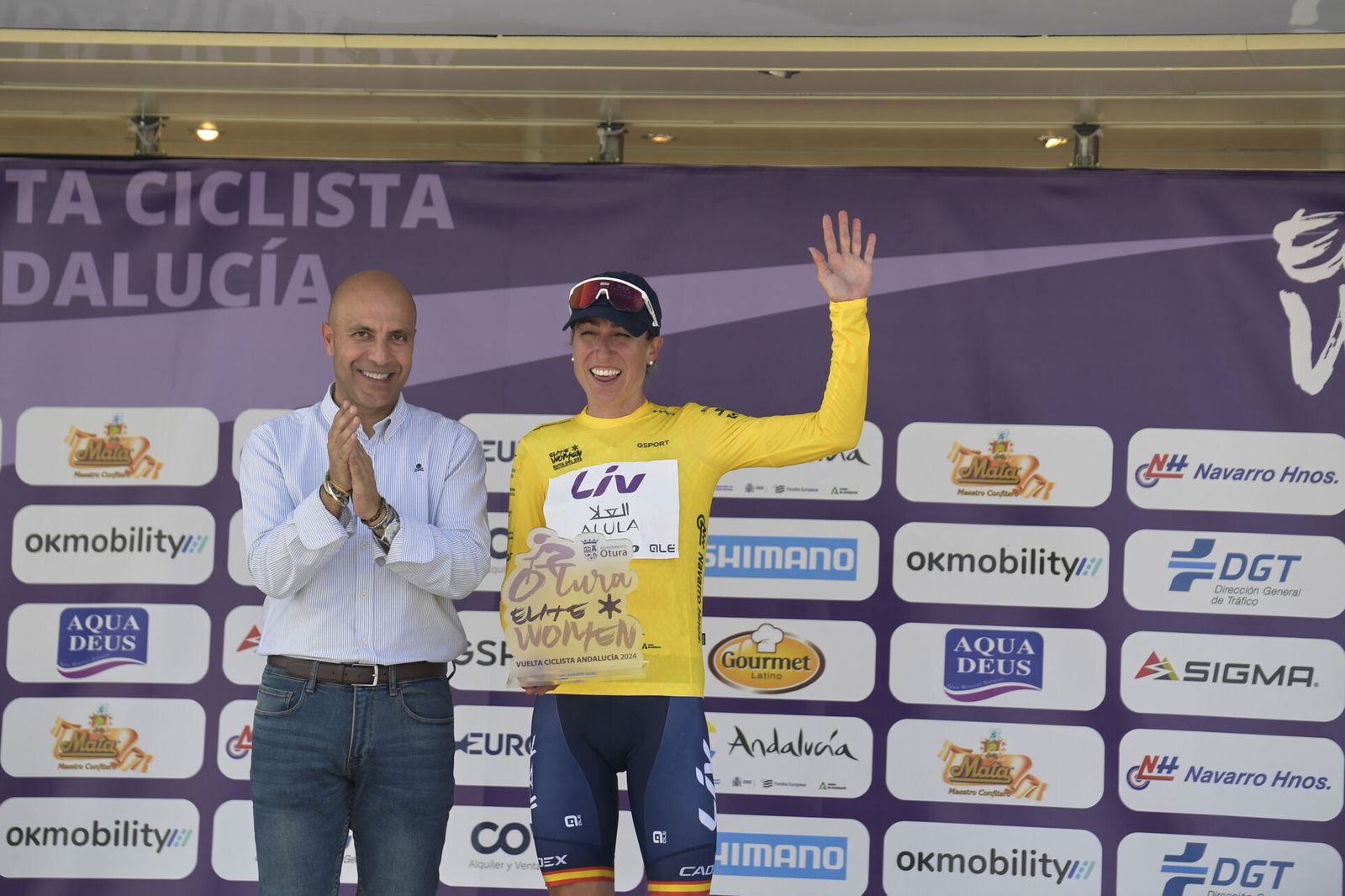 Las mejores imágenes de la segunda etapa de la Vuelta Andalucía Elite Women