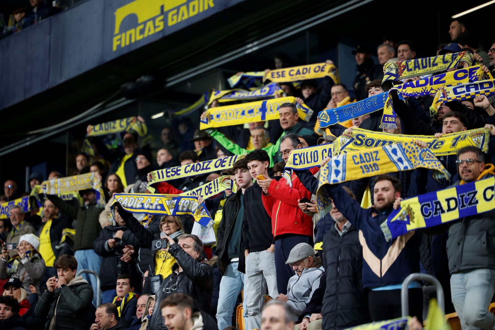 La afición disfrutó de la victoria sobre el Castellón.