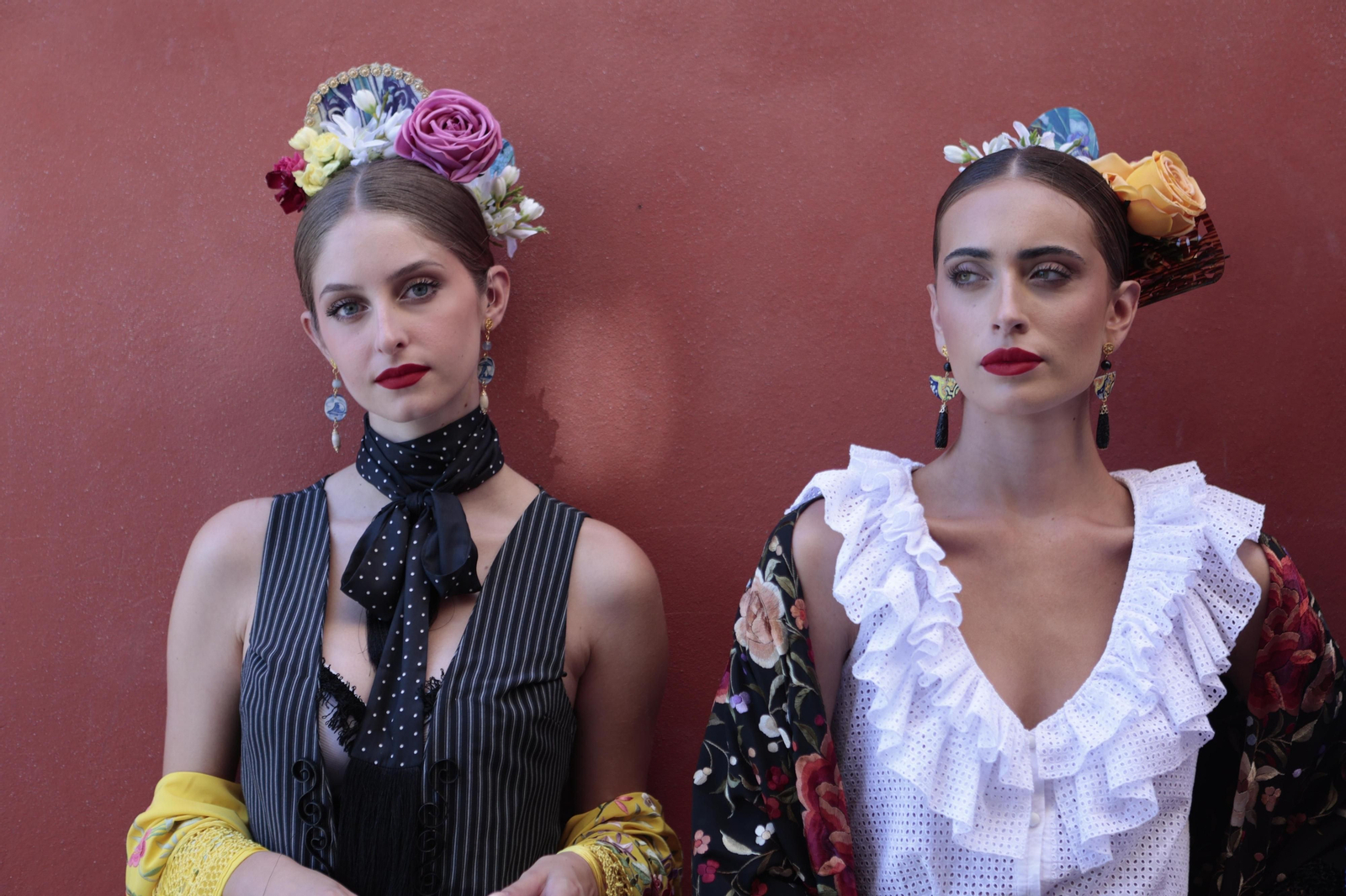 Ofrenda floral a Santa Ana de la asociación Qlamenco para rematar la Velá, todas las imágenes