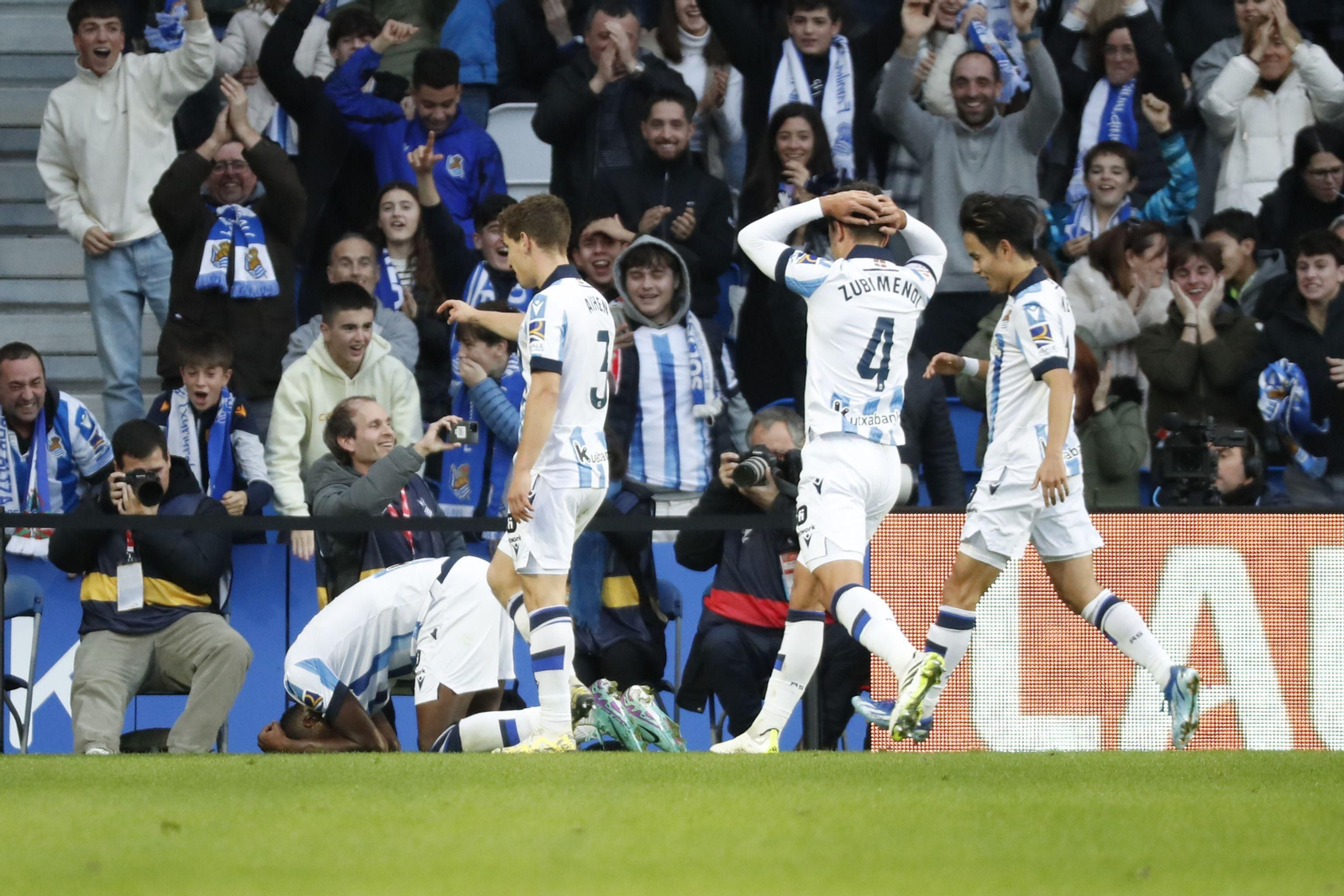 Las fotos del Real Sociedad-Sevilla de Liga
