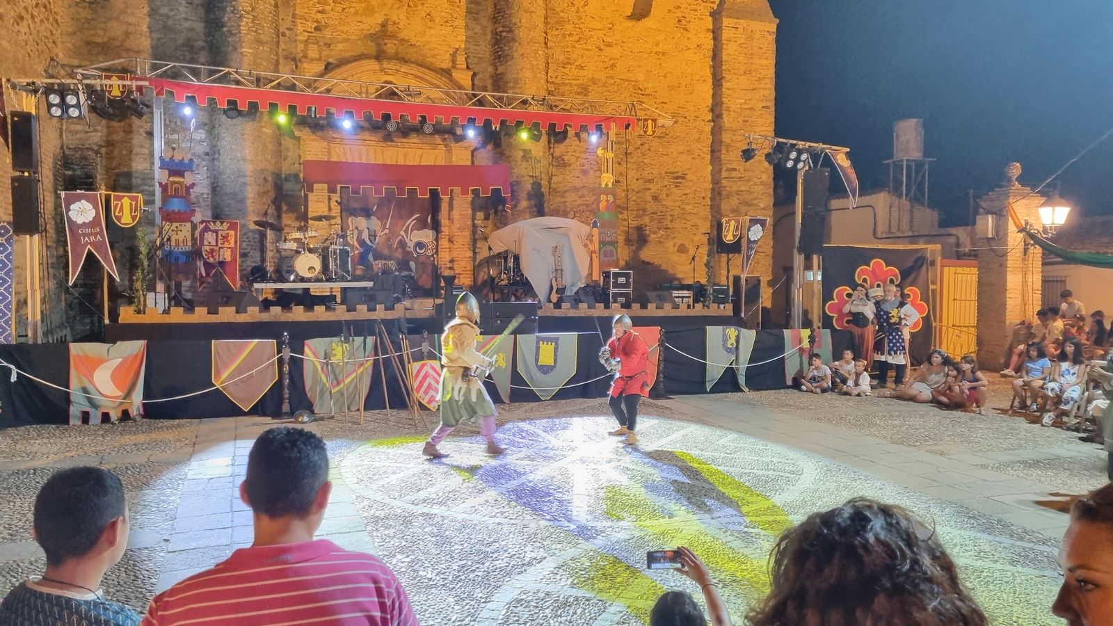 Los visitantes han podido disfrutar estos días de varios espectáculos.