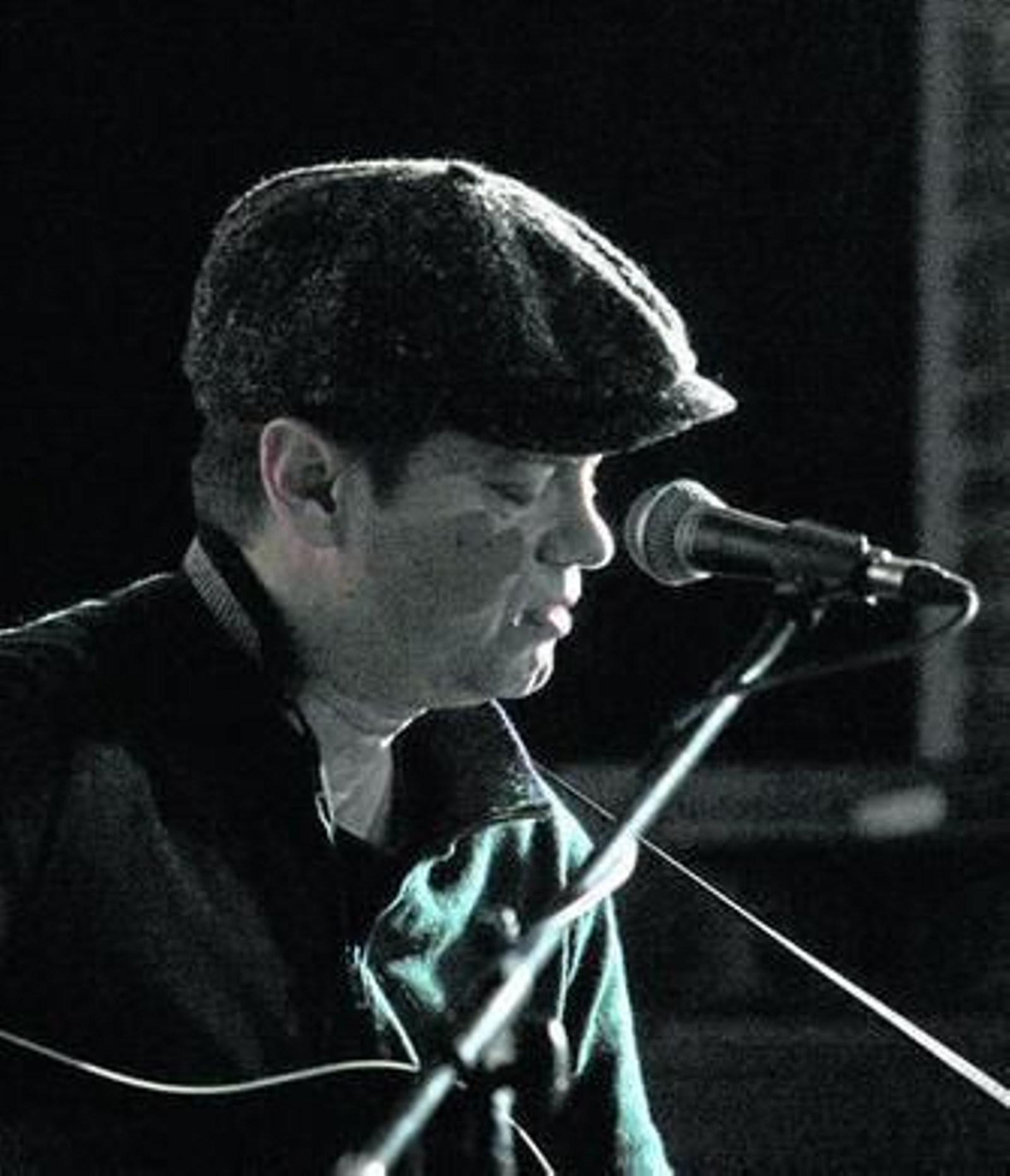 Imagen de Santiago Auserón, ayer en la Gramola de Algeciras.