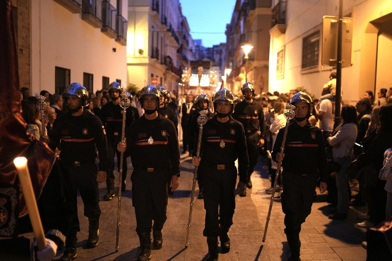 Misericordia en el Jueves Santo de Málaga, en imágenes
