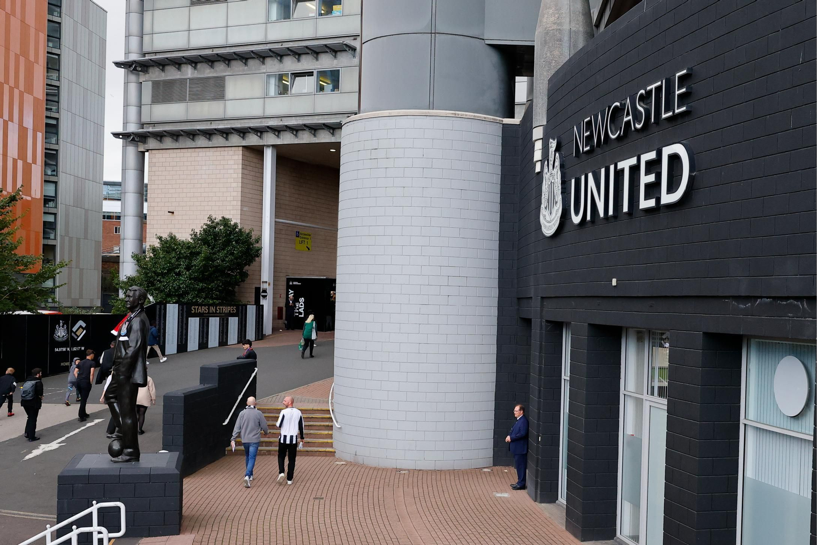 Las fotos del Newcastle-Barcelona